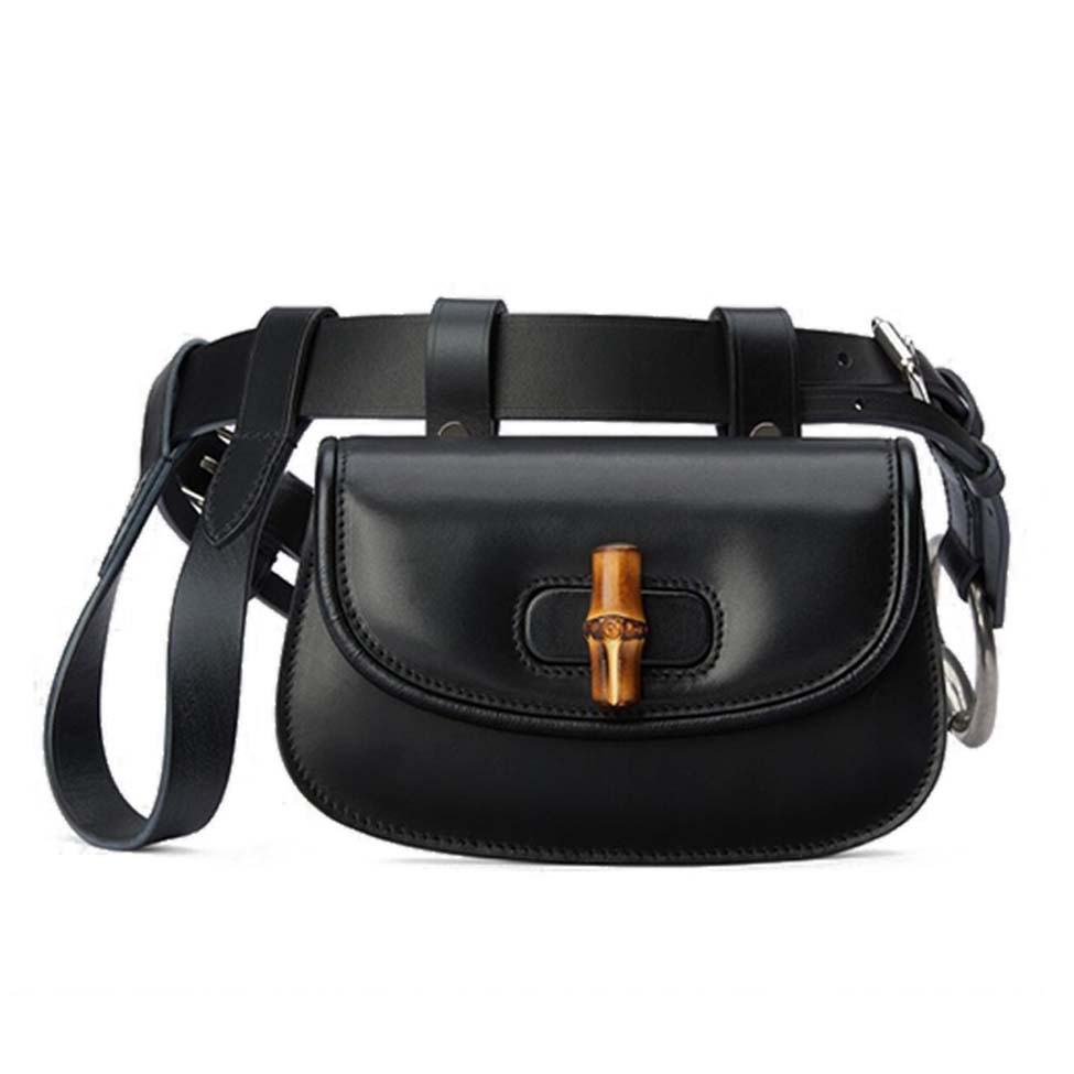 GUCCI BAMBOO 1947 MINI BELT BAG ‎681137  （18*11.5*6cm)